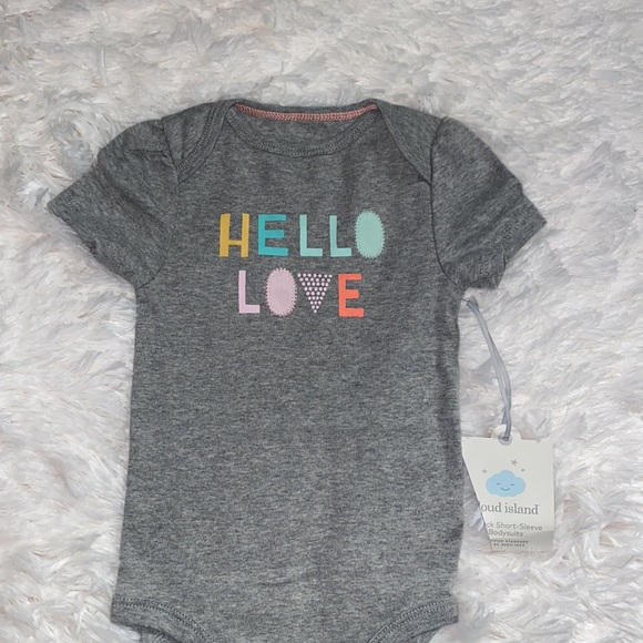 Cloud island baby bodysuit Size 6-9 months - Picture 2 of 4